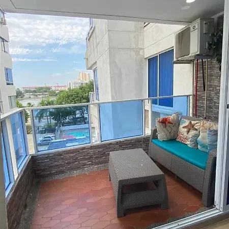 Acogedor Apartamento En Zona Exclusiva De De Indias Cartagena